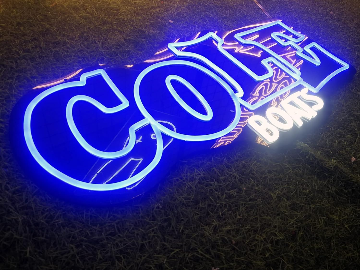 Letreros de neón personalizados de 8 a 50 pulgadas con luz de neón, letrero con nombre para garaje, tienda, boda, evento, logotipo de negocios