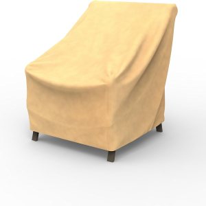 EmpirePatio – Fundas para sillas con respaldo alto de 36 pulgadas de alto, nuez moscada EmpirePatio – Fundas para sillas con respaldo alto de 36 pulgadas de alto, nuez moscada
