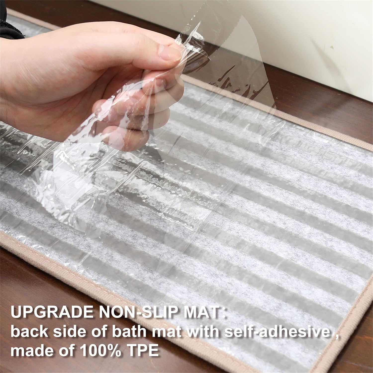 COSY HOMEER Alfombra antideslizante suave de 28 x 9 pulgadas, para interiores en peldaños de madera, alfombras para niños y perros, 100 % poliéster,