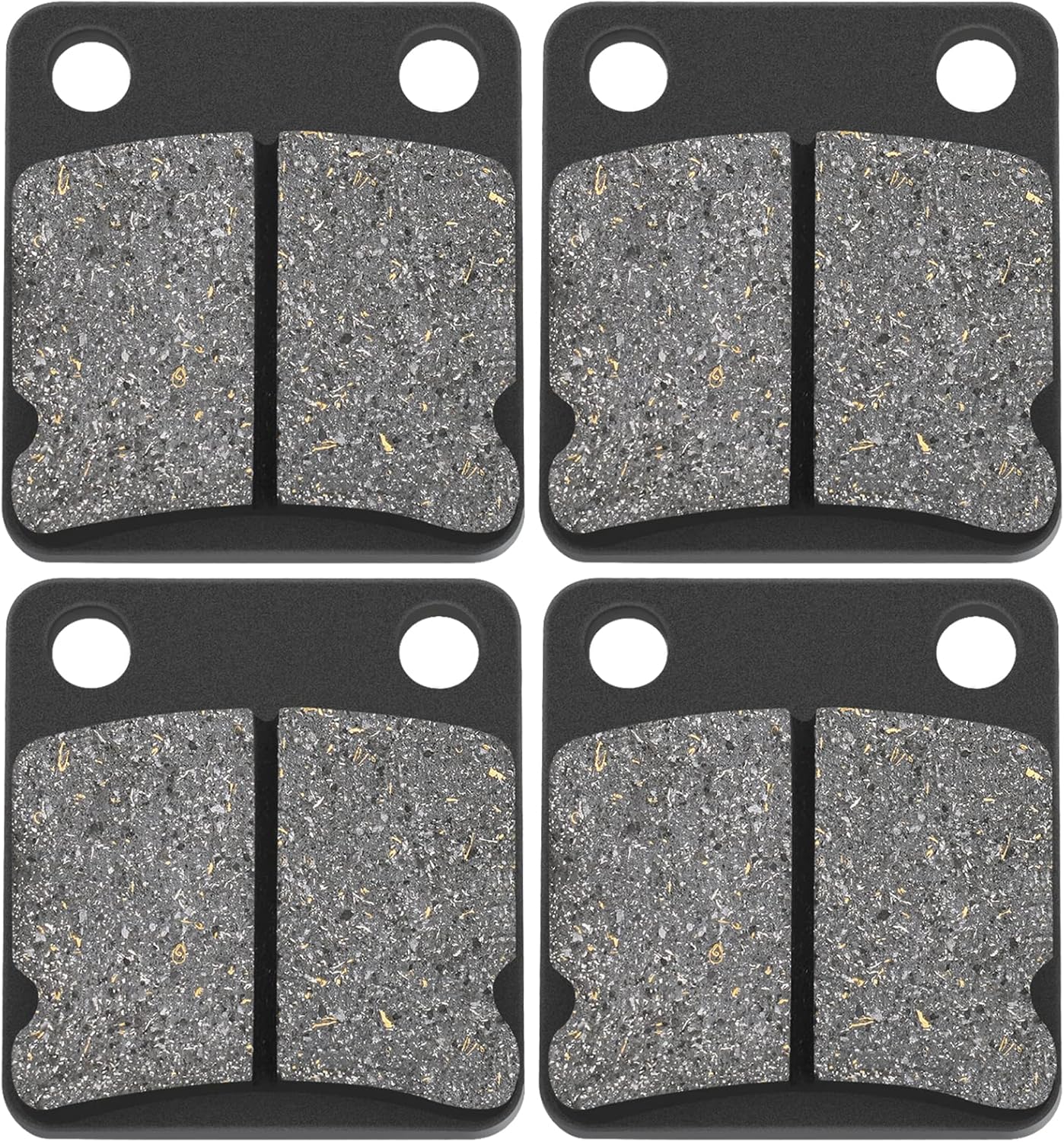 AHL Juego de pastillas de freno delantero semimetálicas para Kawasaki KVF360 A Prairie 360 (4×4) 2003-2010 KVF360 B Prairie 360 2003-2009 KVF400