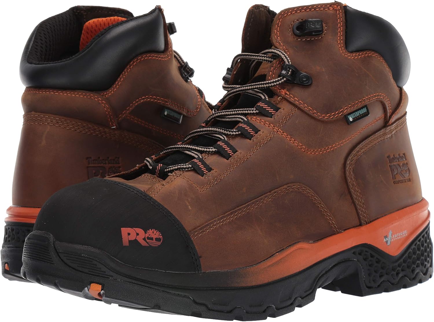 Timberland PRO Bosshog – Botas de trabajo industriales resistentes a pinchazos para hombre de 6 pulgadas