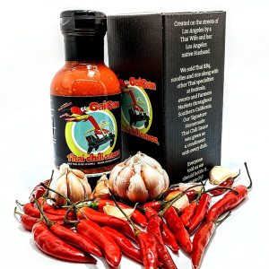 GaiGan – Salsa picante de chile tailandés  Salsa de ajo y chile tailandés en lotes pequeños  Cero calorías  Todo natural, sin conservantes  Vegano GaiGan – Salsa picante de chile tailandés  Salsa de ajo y chile tailandés en lotes pequeños  Cero calorías  Todo natural, sin conservantes  Vegano