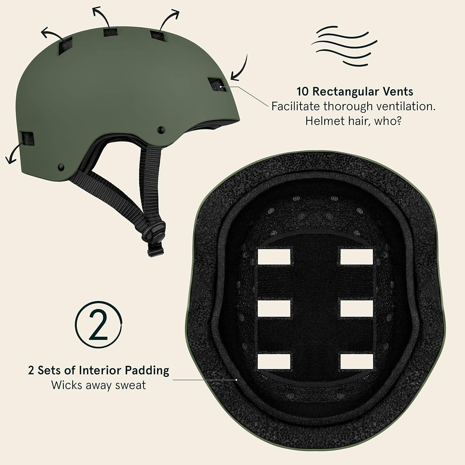 Retrospec Retrospec Dakota – Casco de patineta de protección premium, multideporte, bicicleta, BMX, patinaje, scooter y casco de patinaje