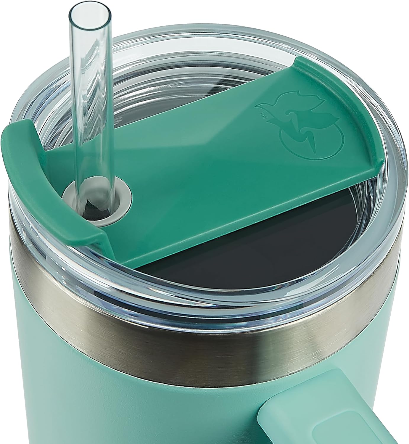 Pelican Hydration Pelican Porter – Vaso aislado al vacío de 40 onzas, acero inoxidable reciclado de doble pared de viaje con doble tapa, taza de