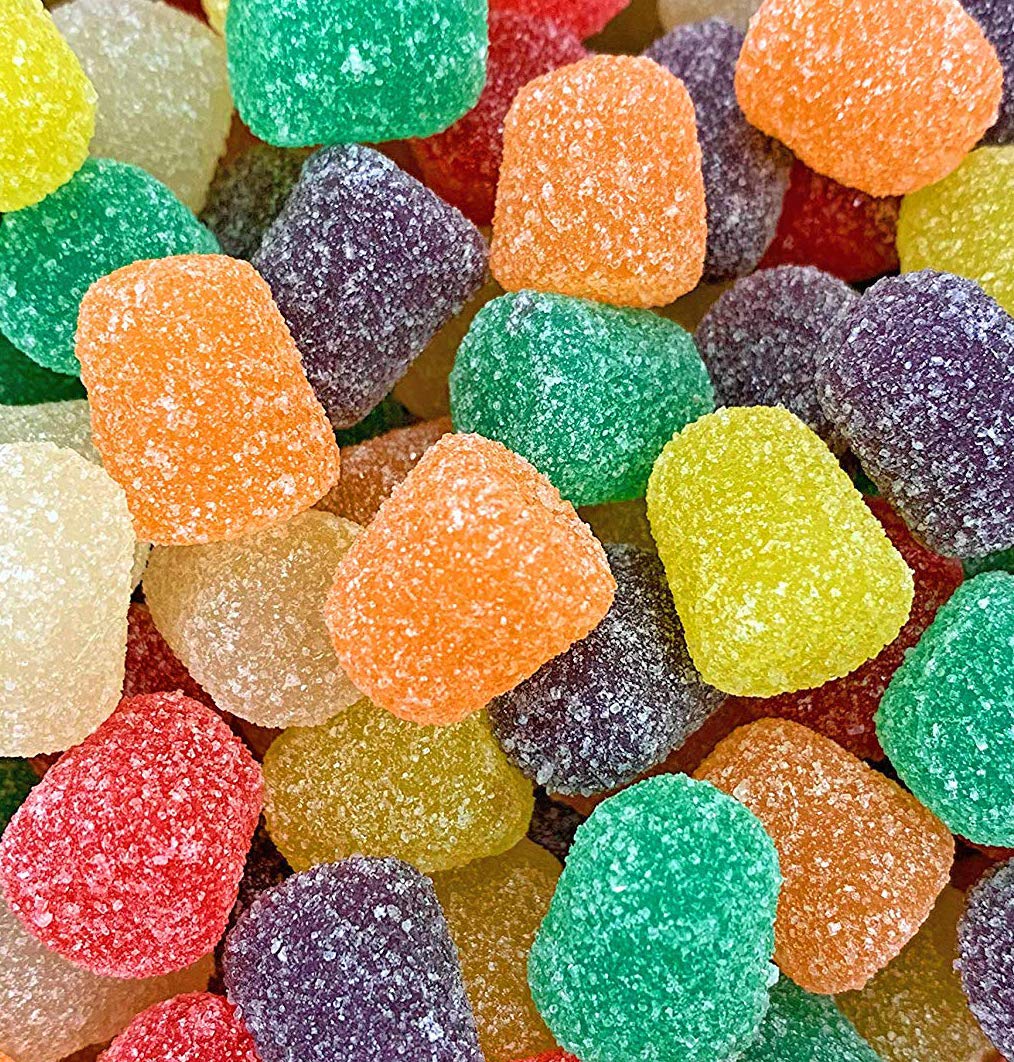 Spice Drops Candy Gumdrops a la antigua jalea caramelo bolsa de 1 libra
