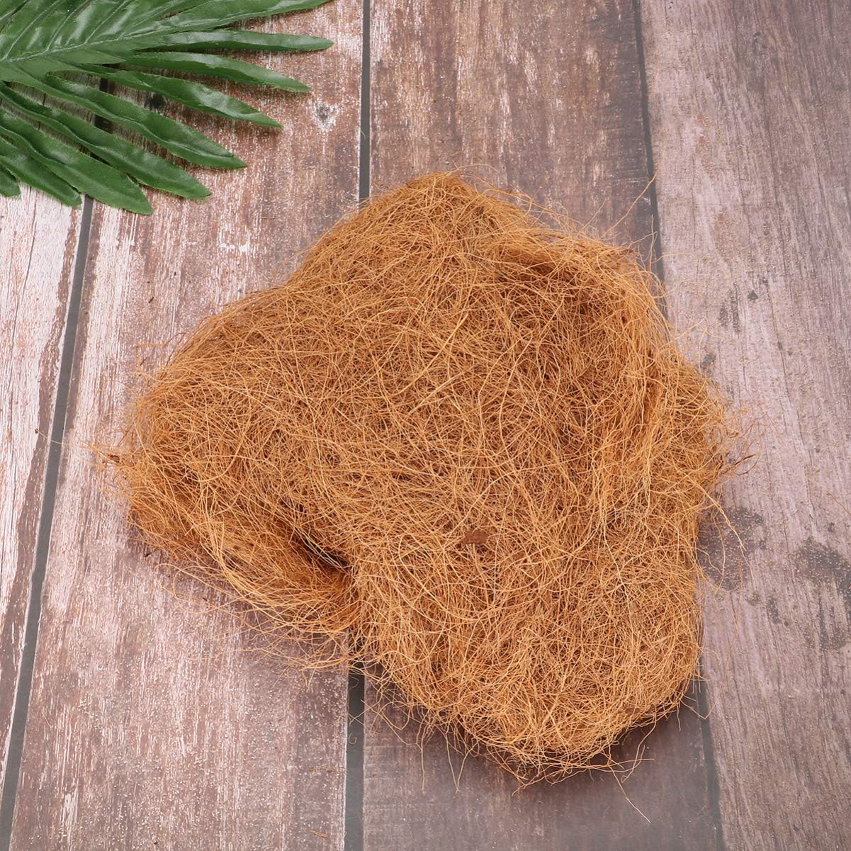 Cabilock Natural Coco Liners – Tapete de fibra de coco y coco, cesta de coco para bricolaje, cesta de flores, verduras, red para pájaros, 5.9 in,