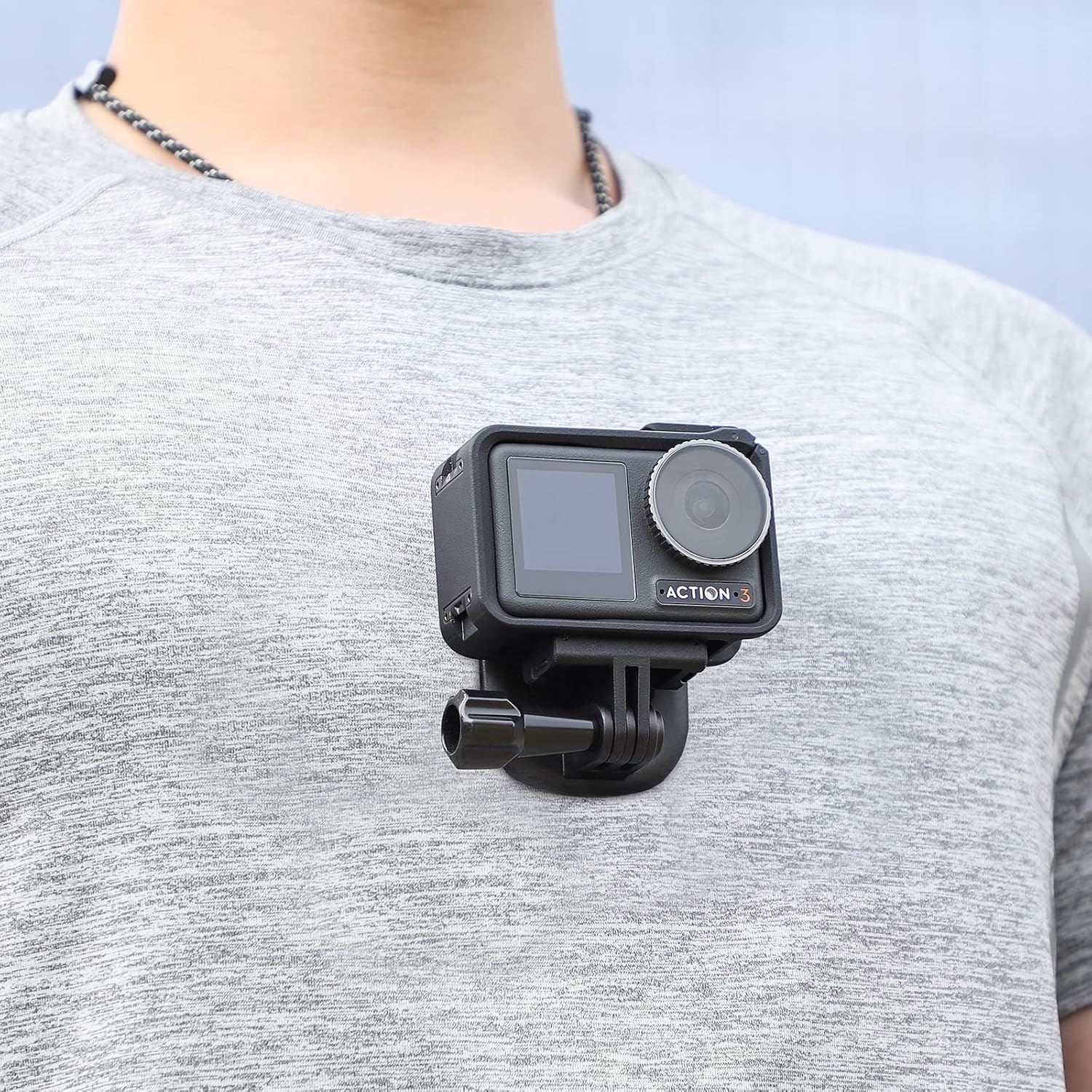 Soporte magnético para cámara de pecho de liberación rápida POV, soporte para cuello compatible con GoPro Hero 12, 11, 10, 9, 8, 7, Sesión, APEMAN,
