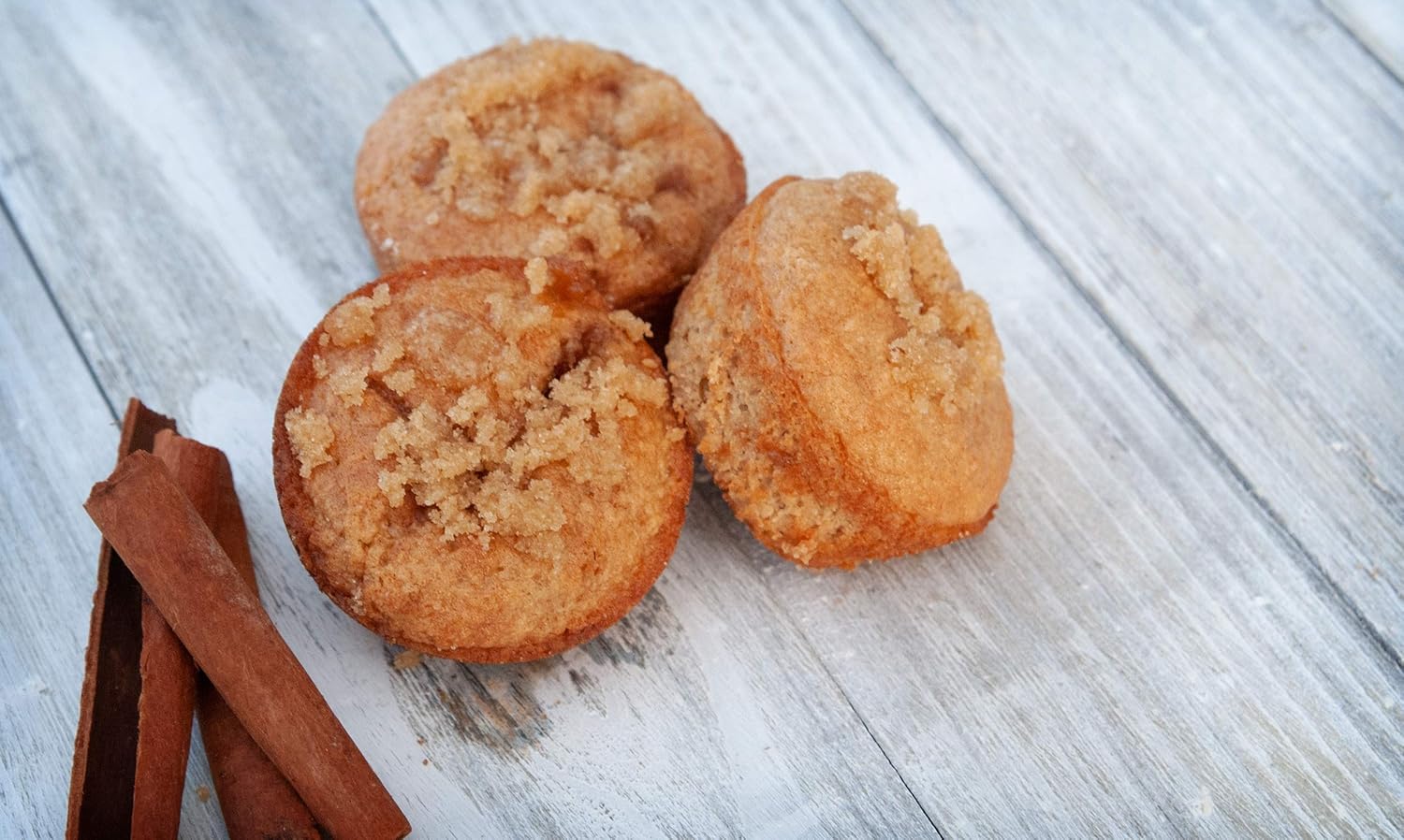 Muffin o mezcla de pan Crumble de manzana y canela sin gluten