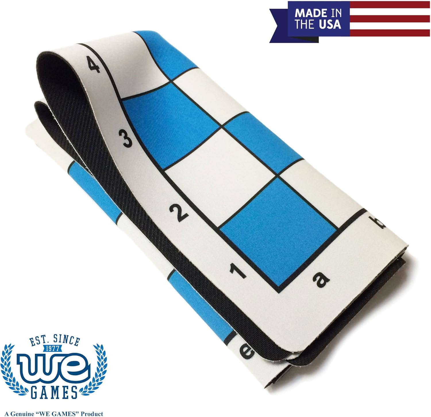 WE Games Tablero de ajedrez para mousepad, 20 pulgadas, fabricado en Estados Unidos