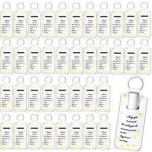 Ctosree Llavero con soporte para lápiz labial, 40 piezas de neopreno para bálsamo labial, diseño clásico para profesionales, estudiantes, mujeres Ctosree Llavero con soporte para lápiz labial, 40 piezas de neopreno para bálsamo labial, diseño clásico para profesionales, estudiantes, mujeres