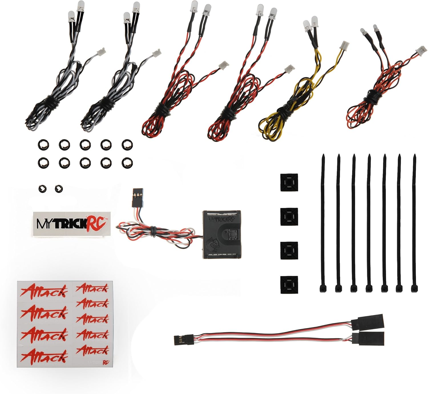 Kit de barra de luz Attack After-Burner 1402 – Controlador 1-SQ-1, AB1402
