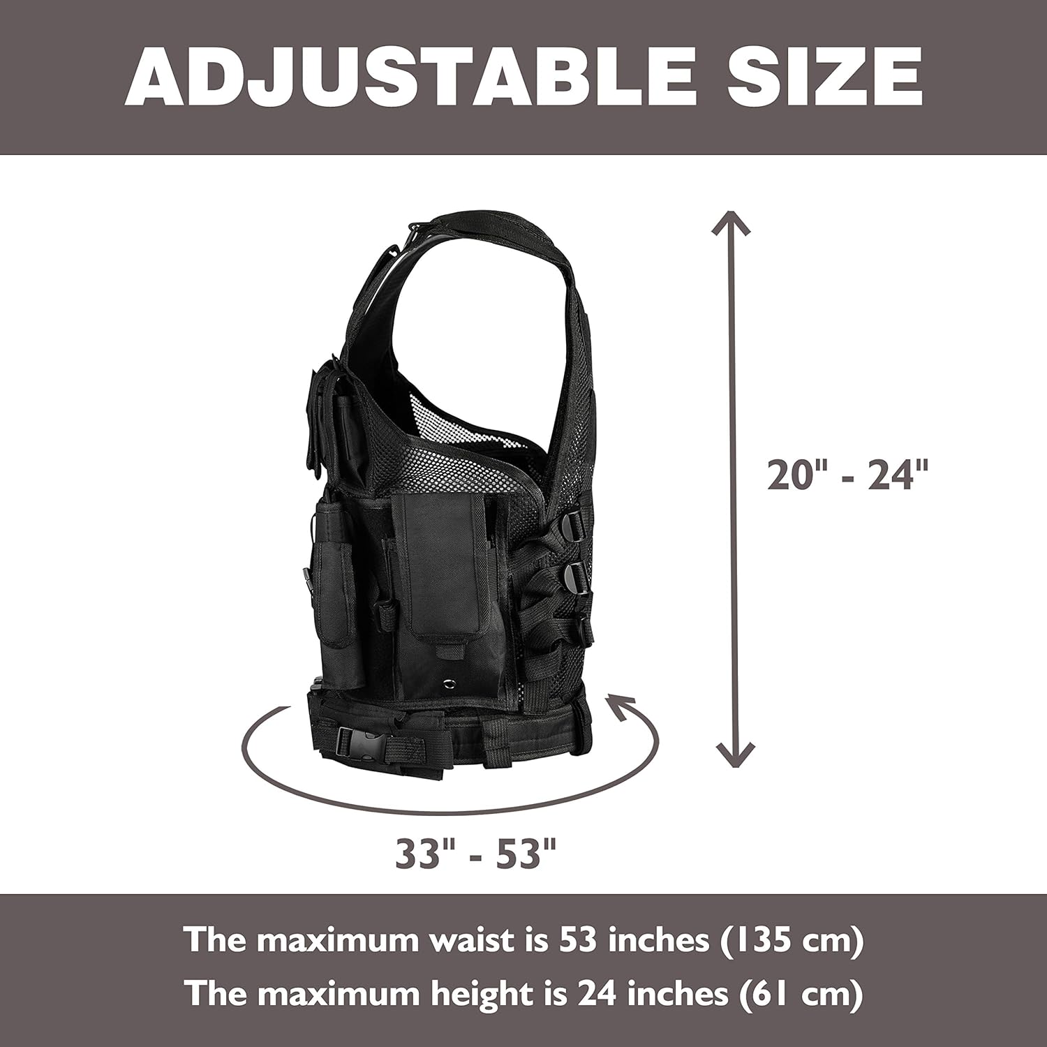 Chaleco de Airsoft para adultos, ajustable, S-XXXXL, chaleco táctico para hombres, ligero, transpirable, nailon 600D, chaleco de combate juvenil