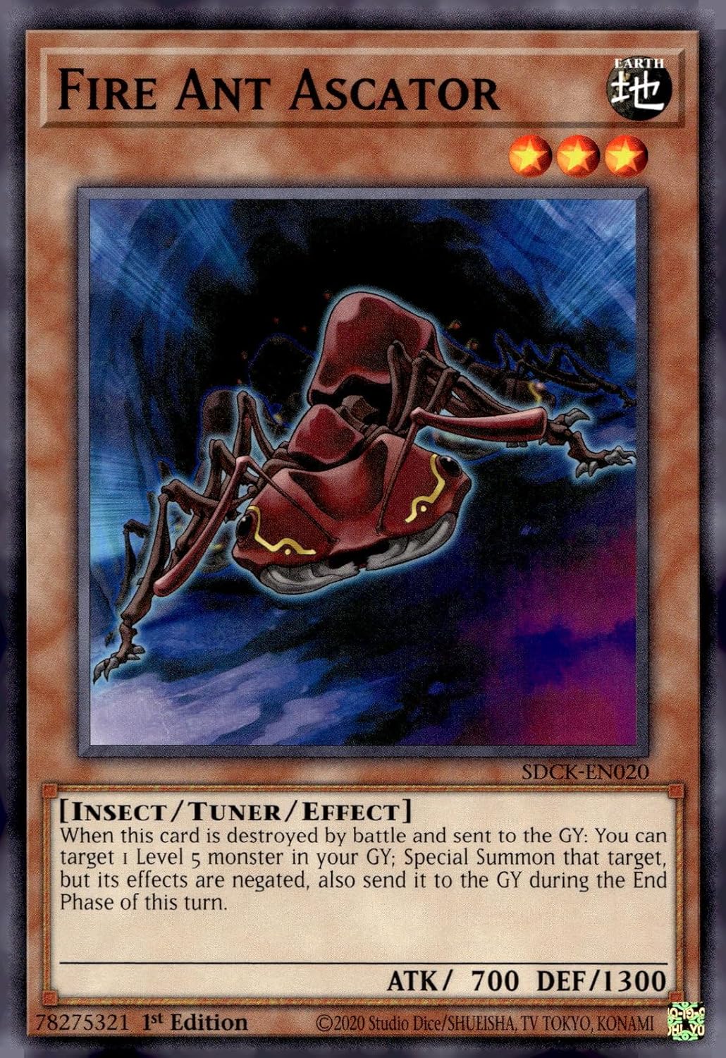 Fire Ant Ascator – SDCK-EN020 – Común – 1 edición