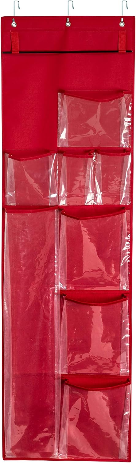 Honey-Can-Do Red OTD Organizador de vacaciones