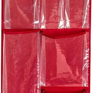 Honey-Can-Do Red OTD Organizador de vacaciones Honey-Can-Do Red OTD Organizador de vacaciones