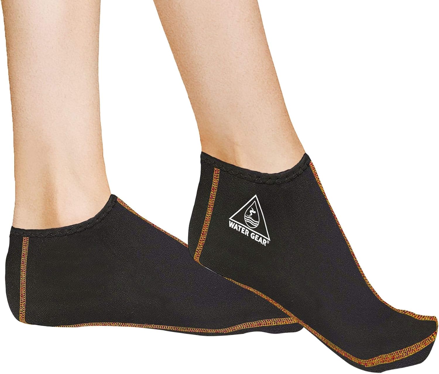 Water Gear Calcetines de aleta grandes, ideales para buceo y esnórquel, para hombres y mujeres, mantiene tus pies secos