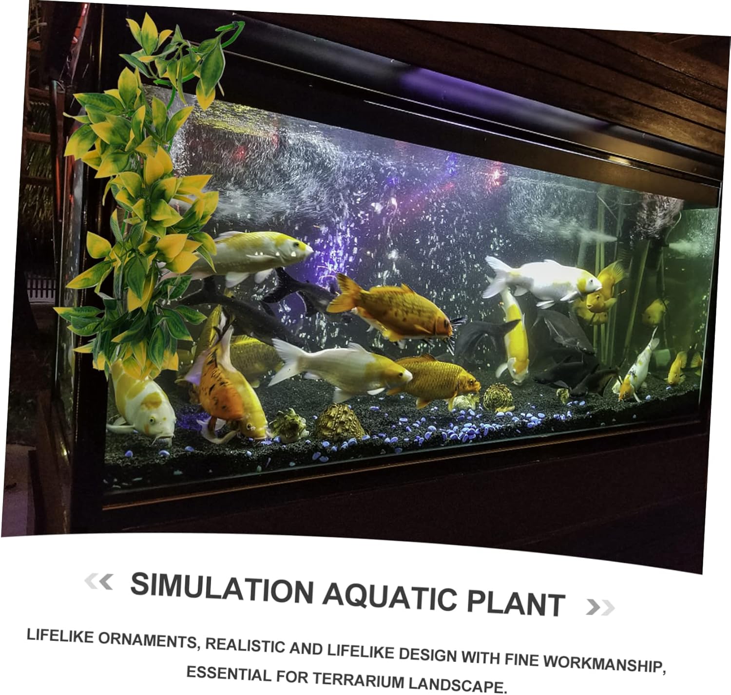 4 unids reptil ratán paisajismo artificial acuario plantas acuario plantas subacuáticas escalada terrario planta reptisoil plantas artificiales