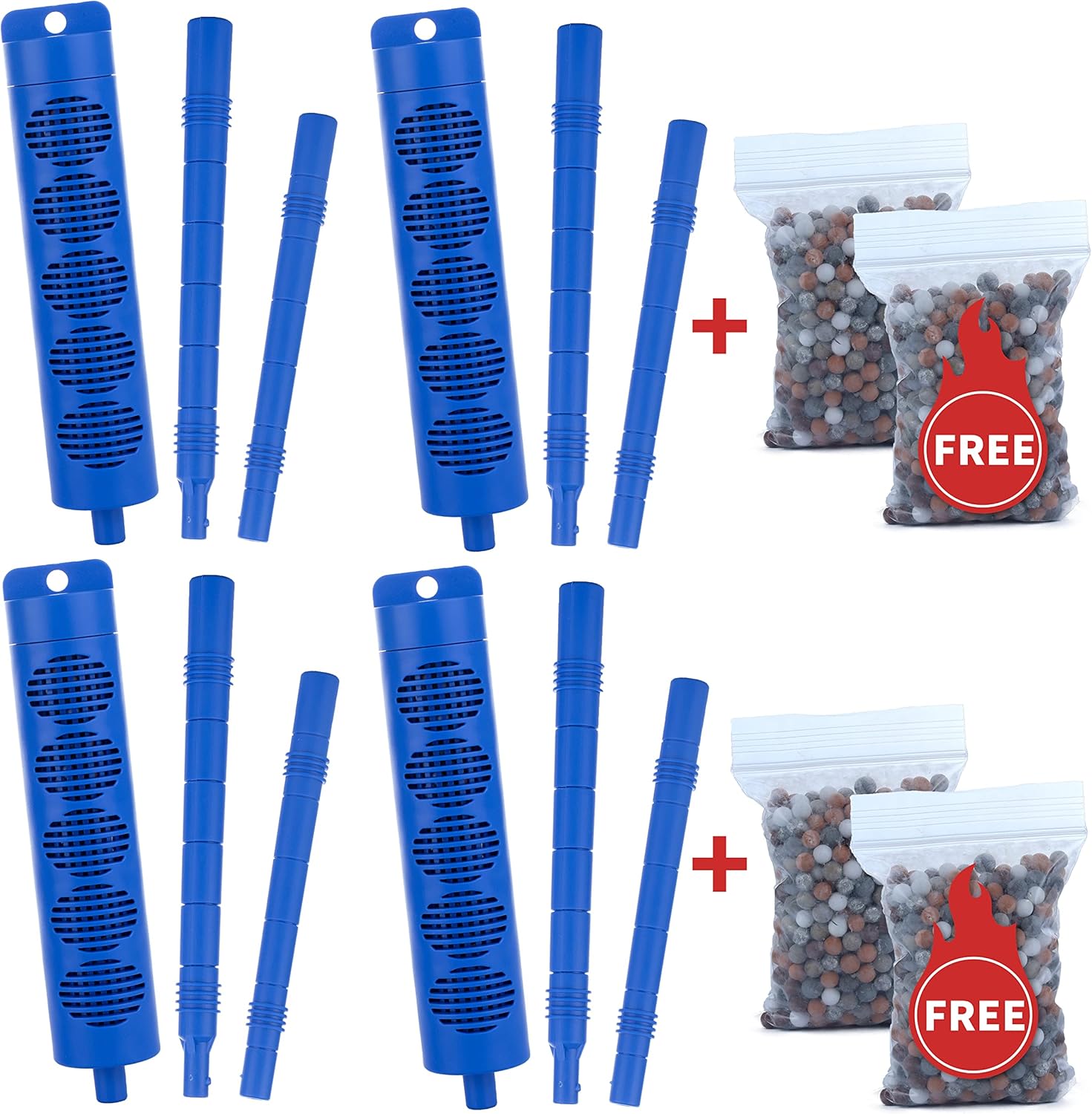 Natuer – Barra mineral para bañera de hidromasaje, barra mineral para bañera de hidromasaje, 2 varillas para productos químicos de bañera de