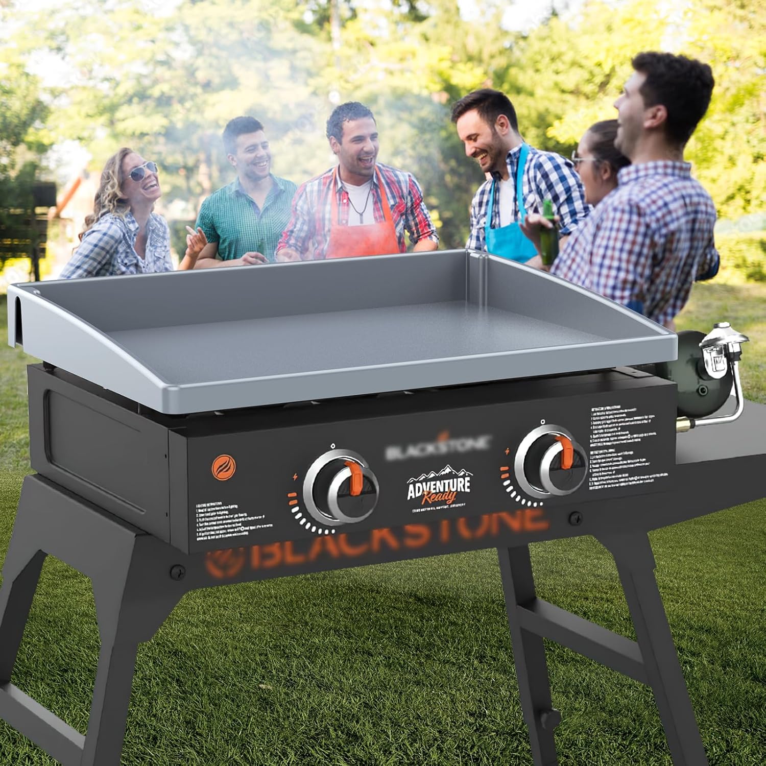 Tapete de silicona mejorado para parrilla de 22 pulgadas, borde completo para parrilla de 22 pulgadas, bordes superiores de plancha, accesorios de
