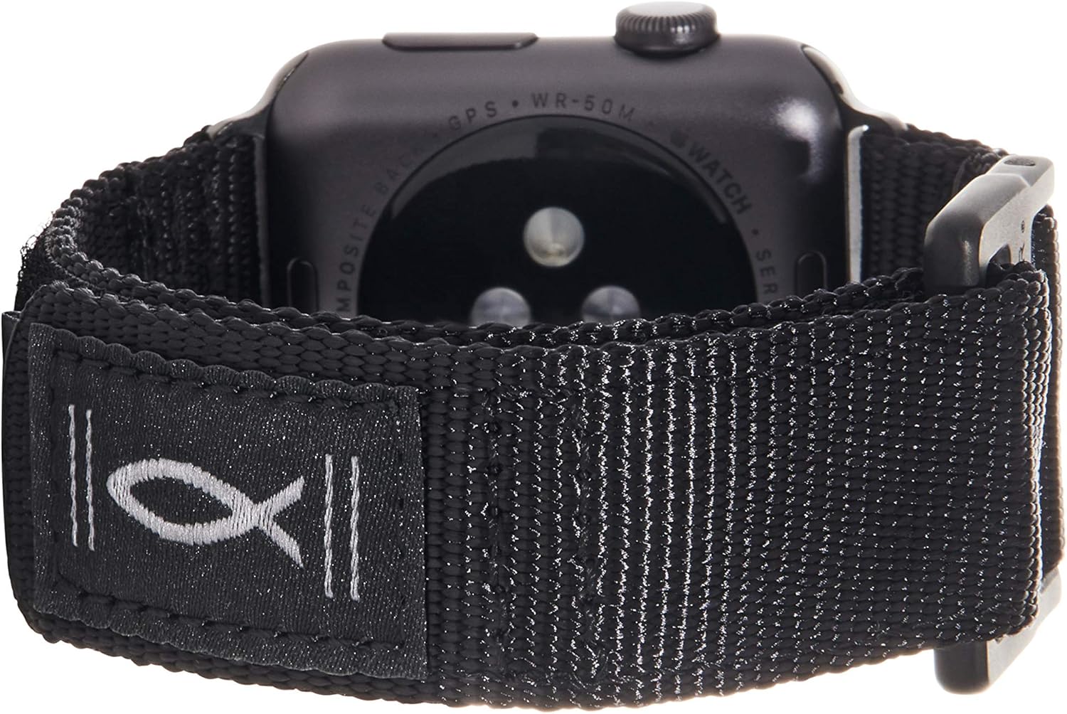 Savior Survival Gear Correa de reloj de nailon compatible con Apple Watch de 1.654in1.732in1.772in1.929in (iWatch Series 87654321SE), correa