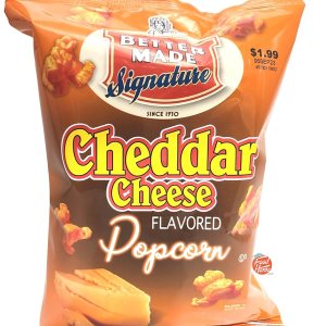 Better Made Signature – Palomitas de maíz con sabor a queso cheddar, bolsa de 2.75 onzas (5) Better Made Signature – Palomitas de maíz con sabor a queso cheddar, bolsa de 2.75 onzas (5)