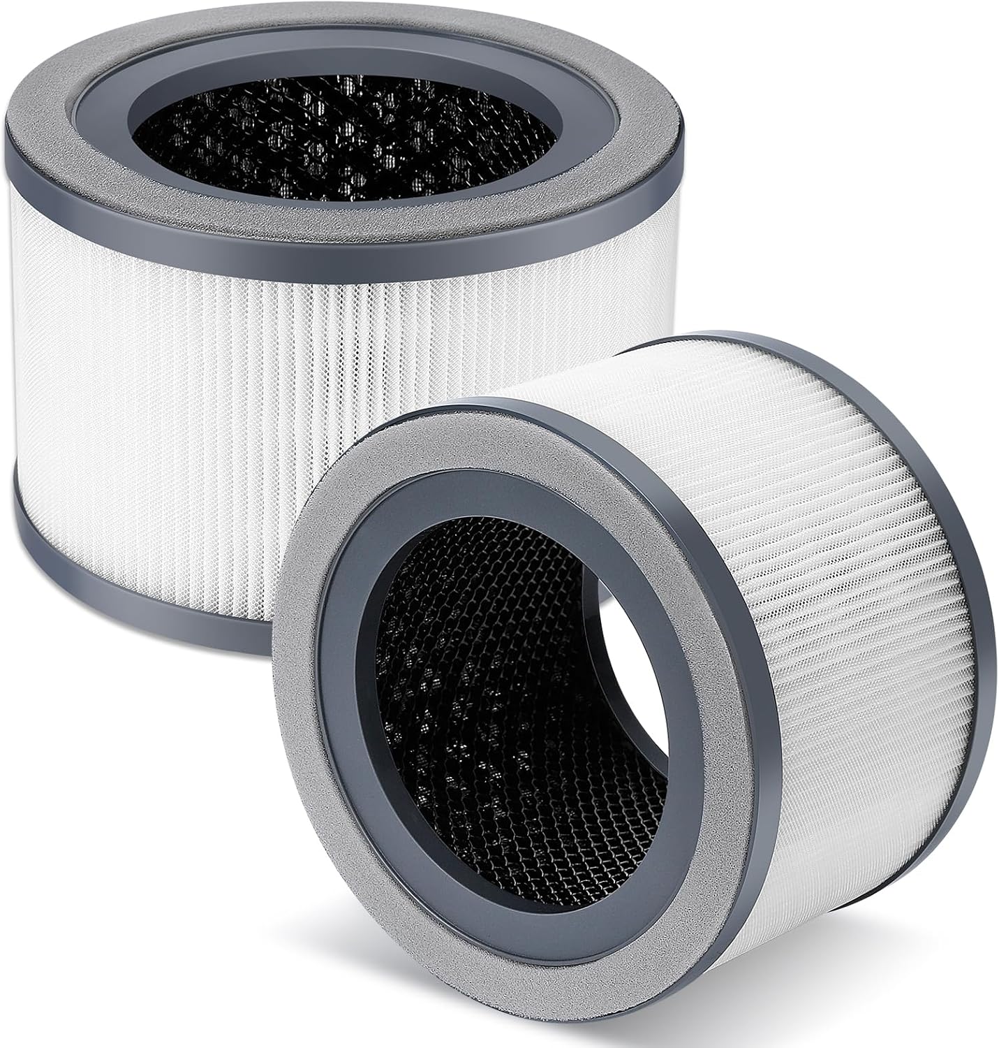 Keepow Vista 200 filtros de repuesto para purificador de aire, paquete de 2 unidades, compatibles con LEVOIT Vista 200, accesorios de repuesto de
