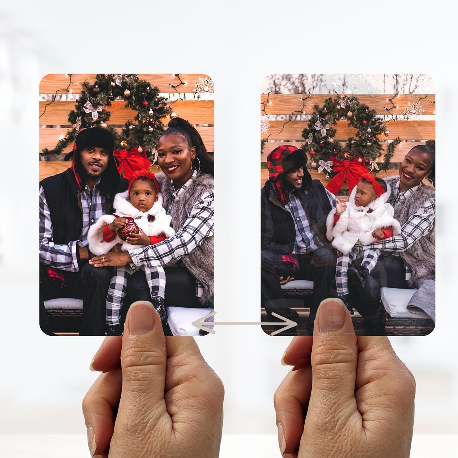 3dreactions Foto lenticular personalizada Flip Picture FLOTO, volteando imágenes hechas a medida de tus fotos pasan de una imagen a otra mientras la