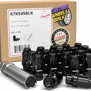 Wheel Accessories Parts 20 piezas + llave M12 1.50 12×1.50 rosca ET Bulge Bellota (rosca extra para Toyota) tuercas de llanta de 1.57 pulgadas de Wheel Accessories Parts 20 piezas + llave M12 1.50 12×1.50 rosca ET Bulge Bellota (rosca extra para Toyota) tuercas de llanta de 1.57 pulgadas de