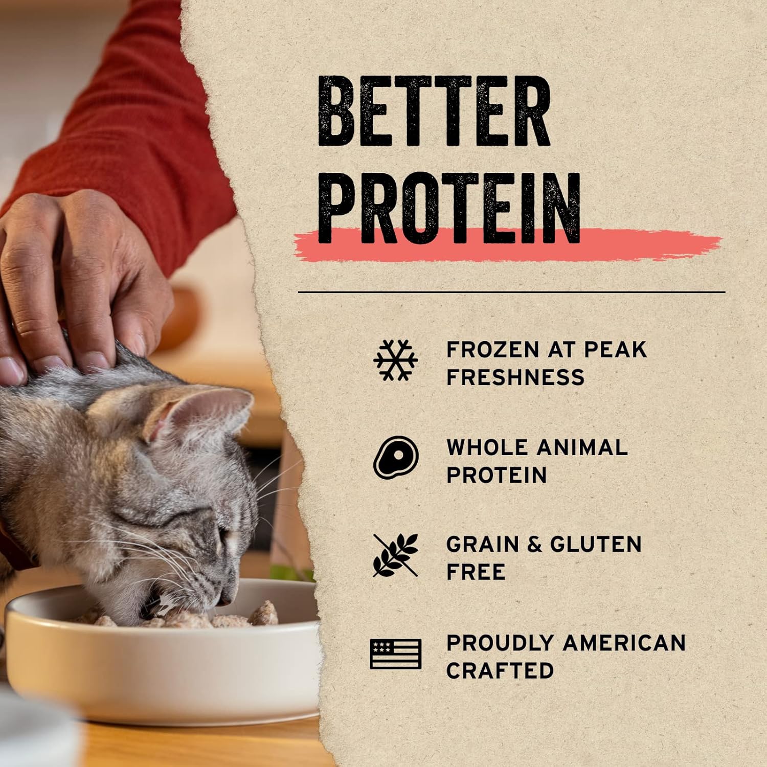 Vital Essentials Alimento crudo liofilizado para gatos, mini puntas de conejo, 8 onzas
