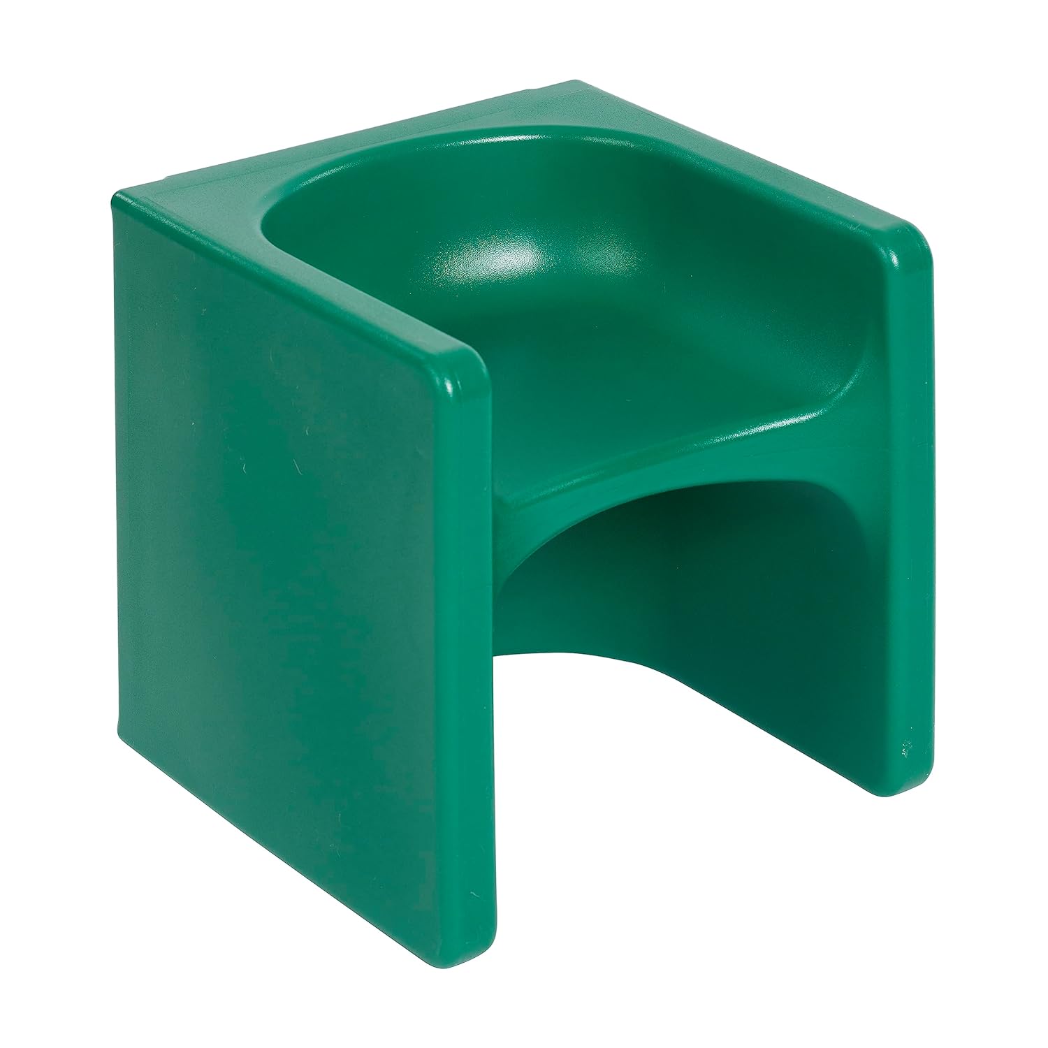 ECR4Kids Tri-Me 3 en 1 silla cubo, muebles para niños, color verde
