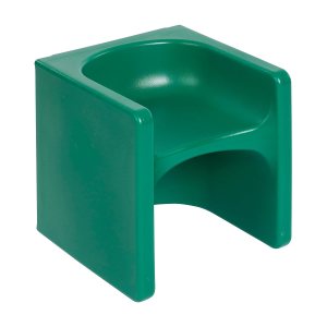 ECR4Kids Tri-Me 3 en 1 silla cubo, muebles para niños, color verde ECR4Kids Tri-Me 3 en 1 silla cubo, muebles para niños, color verde