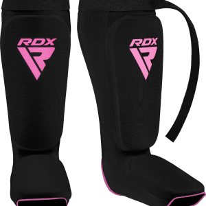 RDX Espinilleras Kickboxing Muay Thai, Aprobado por SATRA, Almohadillas de protección de empeine de pierna MMA, entrenamiento de combate artes RDX Espinilleras Kickboxing Muay Thai, Aprobado por SATRA, Almohadillas de protección de empeine de pierna MMA, entrenamiento de combate artes