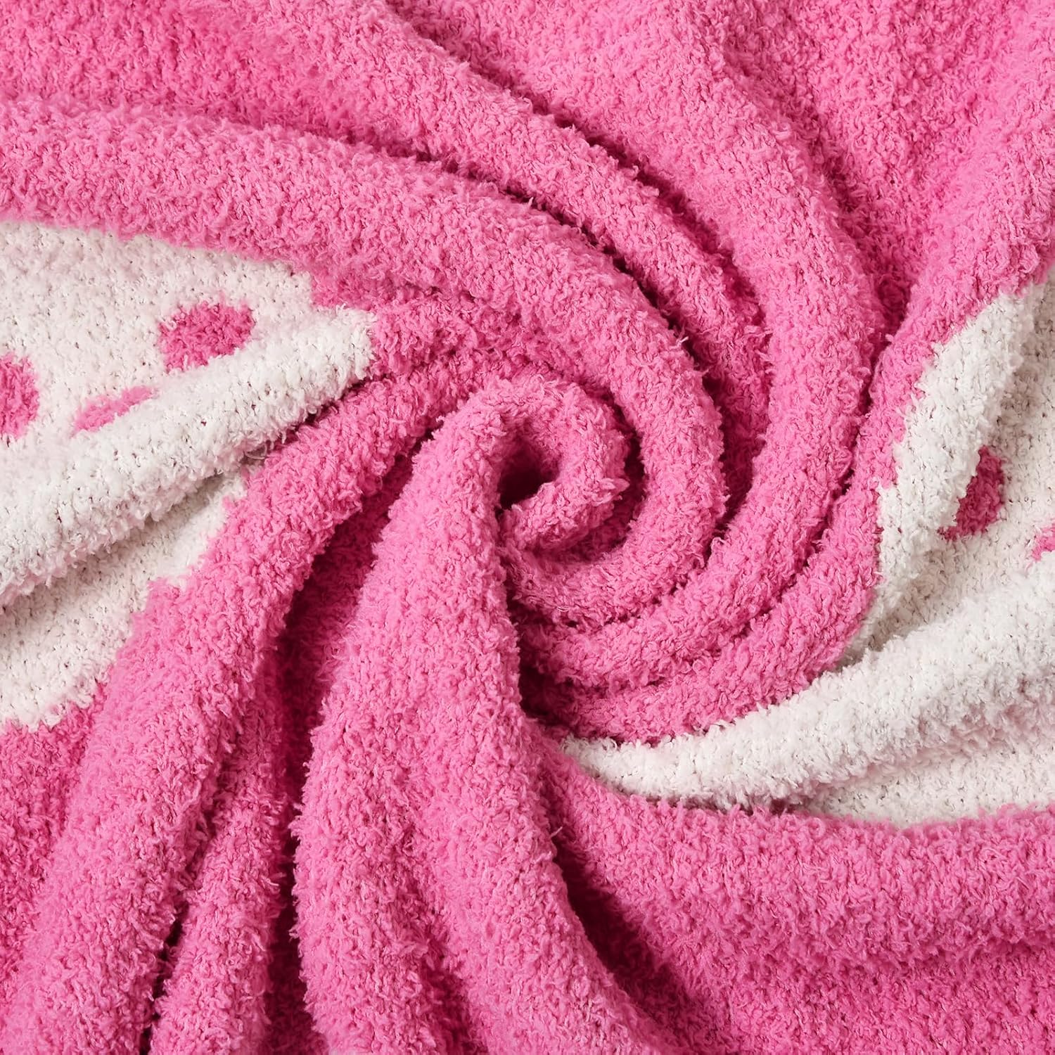 HCMAX Manta de fantasma rosa de Halloween 2023, manta reversible para niñas, mujeres y niños, súper suave, manta rosa con lindo fantasma para todas