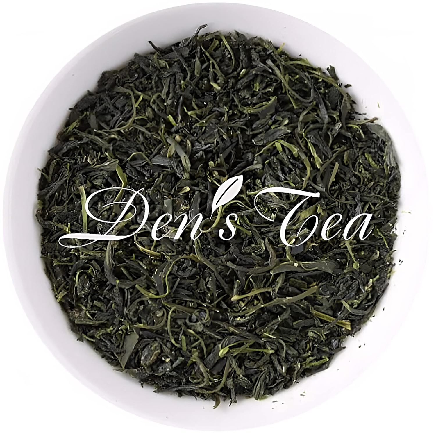 Den’s Tea Guricha, té verde japonés, hoja suelta, producto de Japón (2.2 onzas)