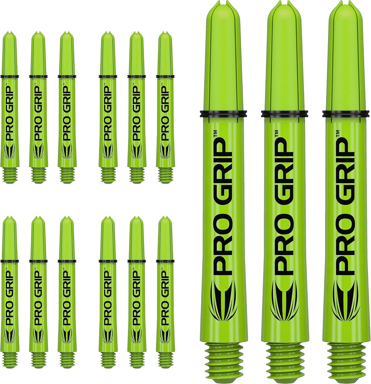 Target Darts 5 juegos de eje de agarre profesional de 15 pulgadas