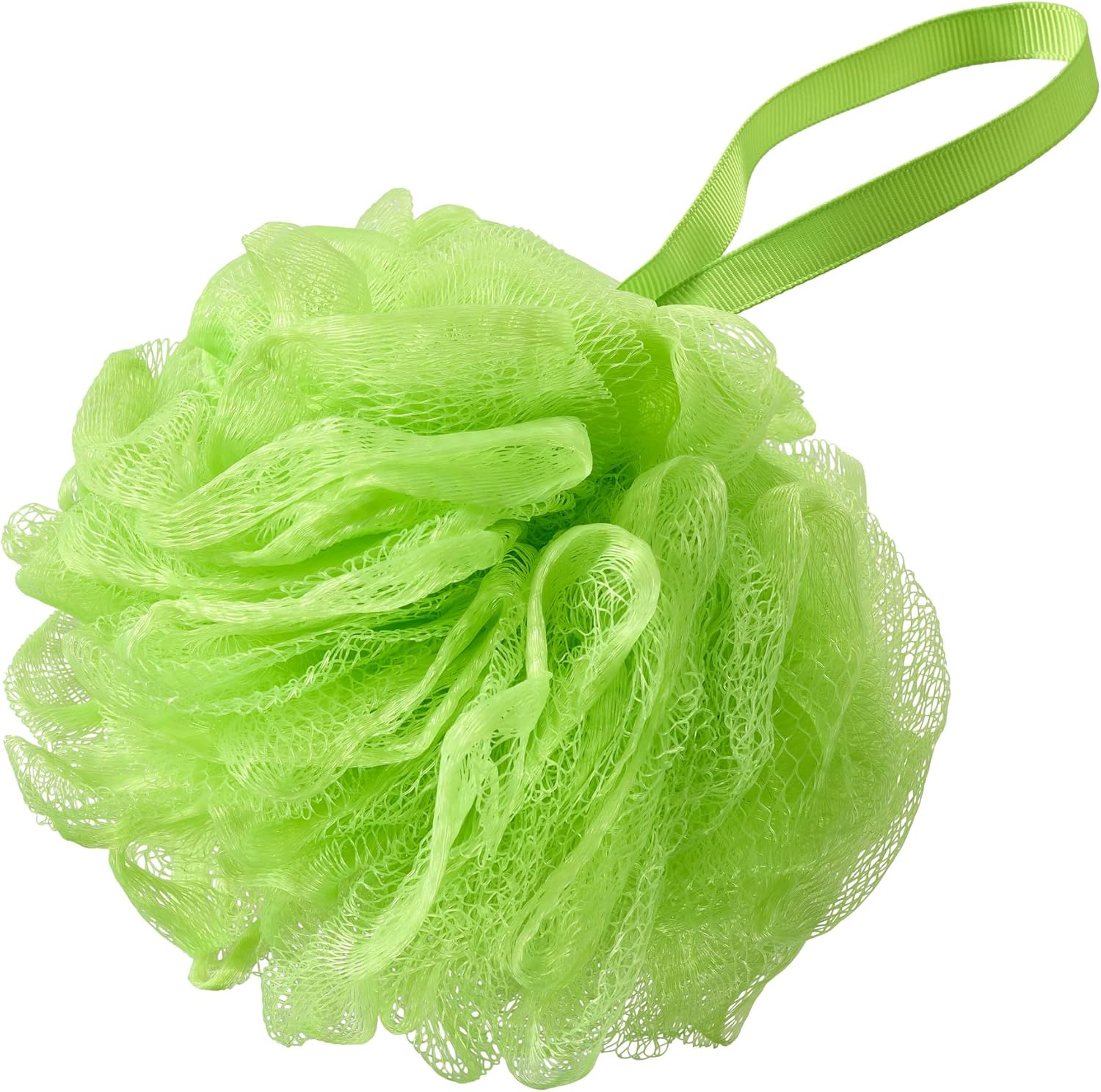 Colección de esponjas de lufa de baño (paquete de 8), esponjas de esponja de lufa para baño, puf de malla, exfoliantes corporales para ducha