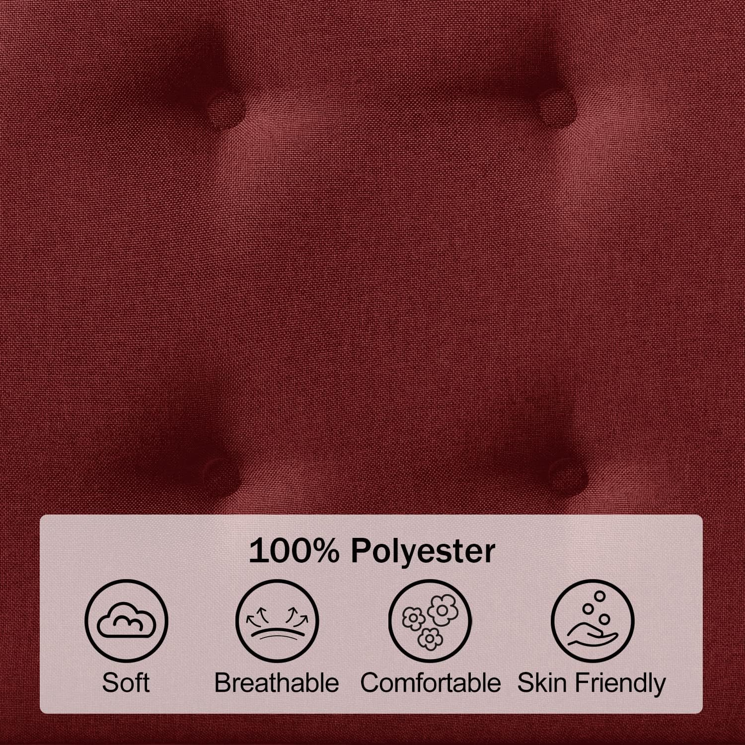 downluxe Cojines de espuma viscoelástica para sillas de comedor, almohadillas antideslizantes para sillas de cocina y sillas de oficina, en forma de
