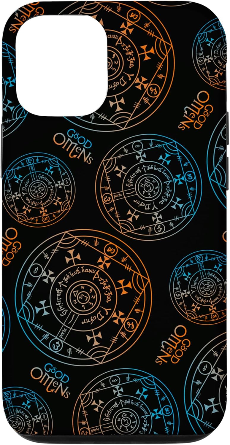 iPhone 14 Pro Good Omens – Funda de la Rueda de la fortuna