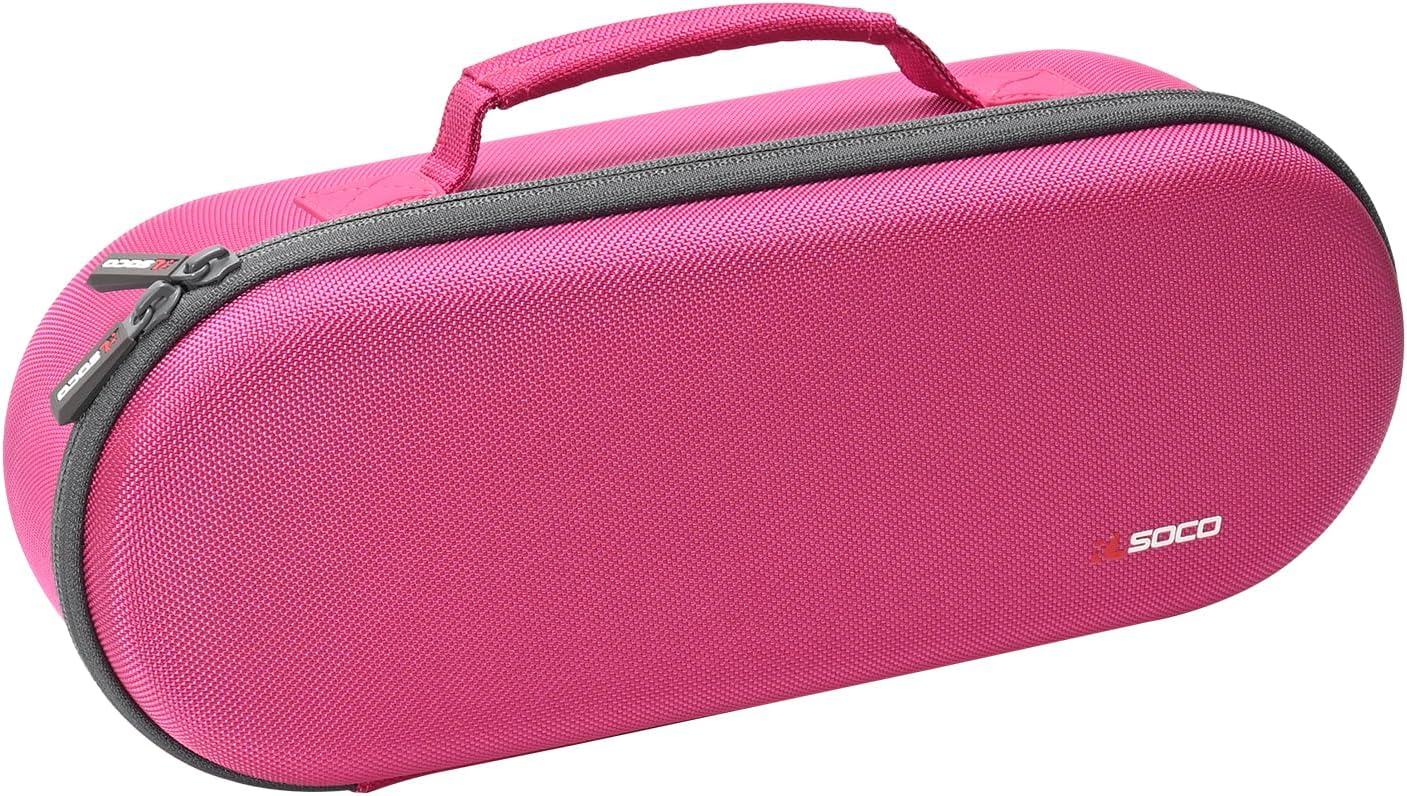RLSOCO Estuche de viaje para secador de pelo supersónico Dyson, bolsa de almacenamiento para secador de pelo Dyson – Rosa