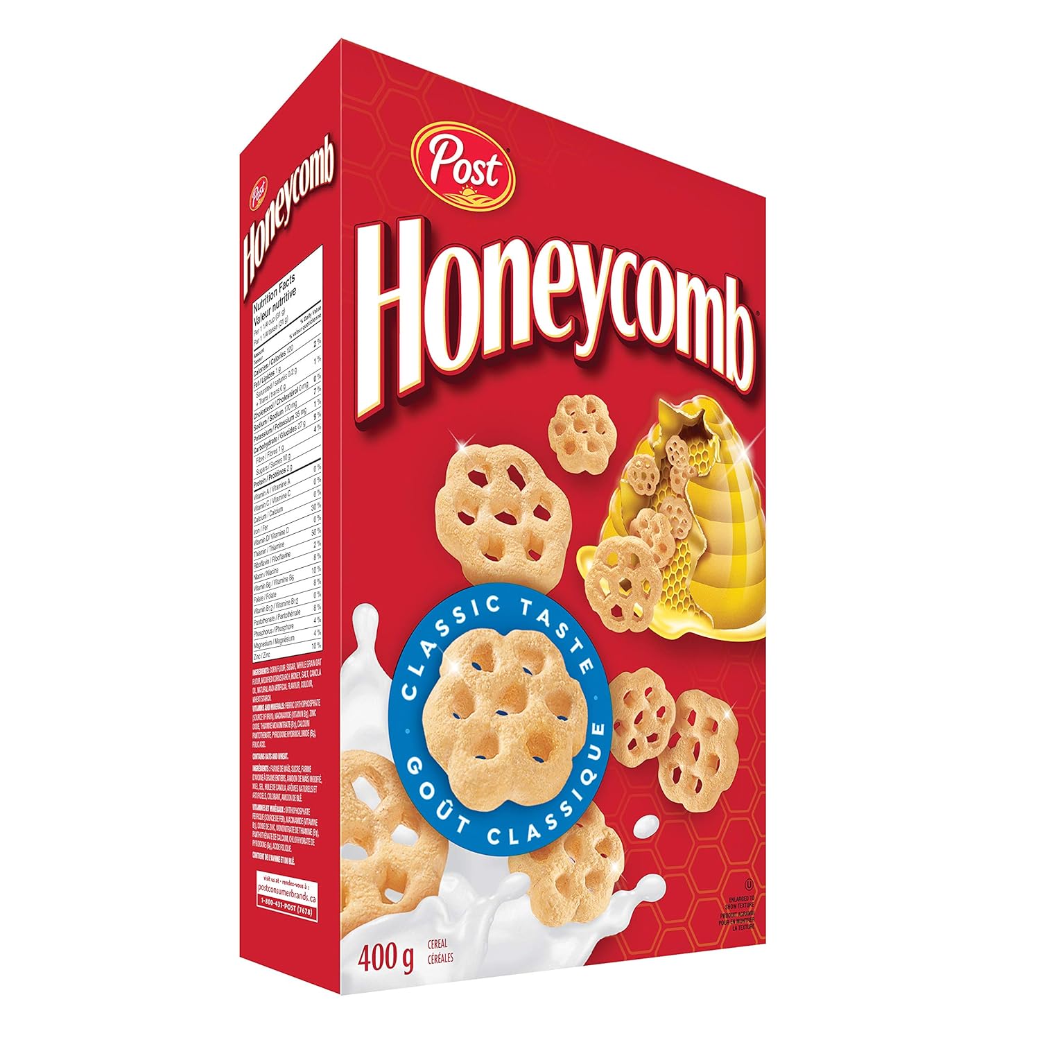 Post Cereal de panal 400 g (14.1 oz) Importado de Canadá