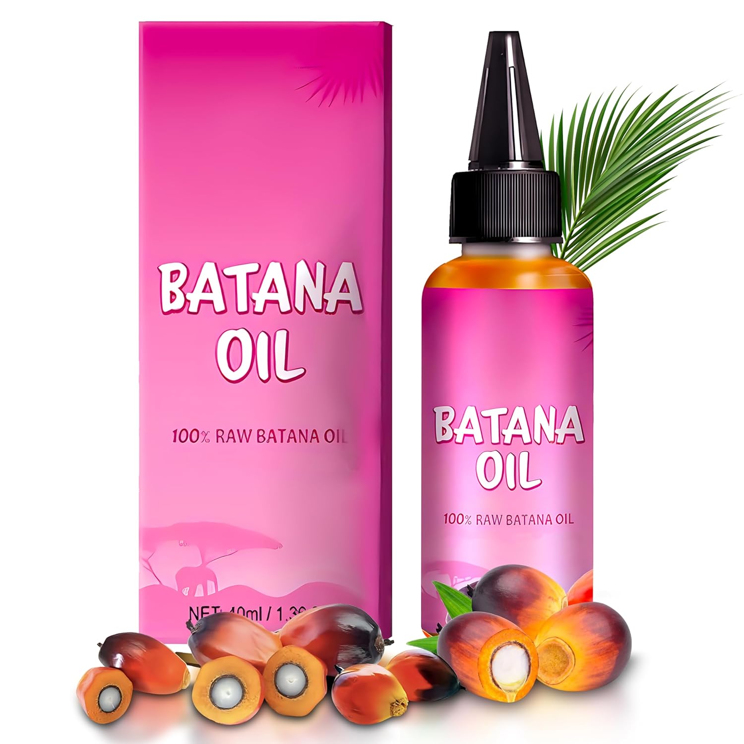 Aceite de batana 100% natural Aceite de Batana crudo Set completo Promueve el crecimiento del cabello Promueve el bienestar del cabello para hombres