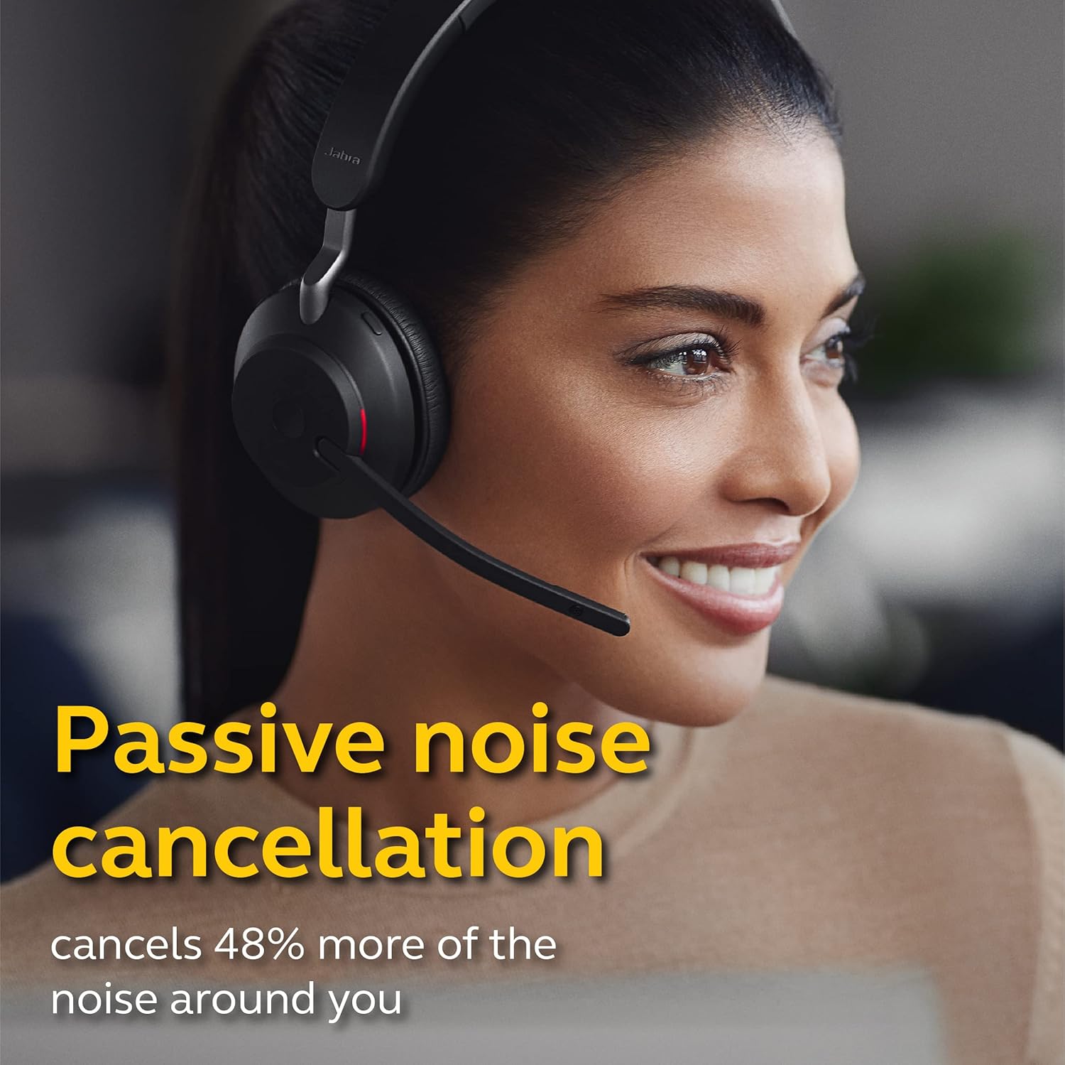 Jabra – audífonos Evolve2 65 Link380c UC con una sola salida de audio