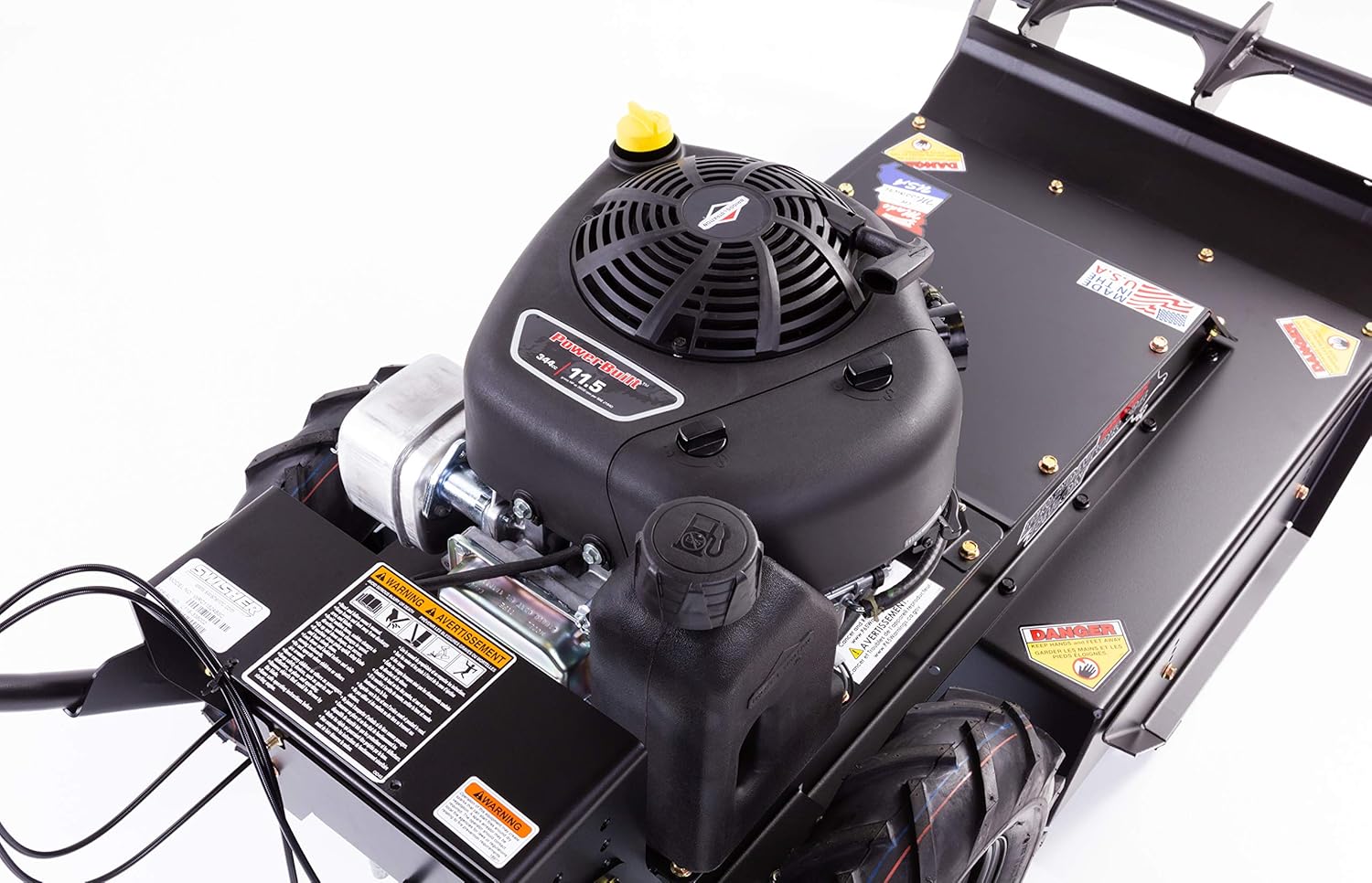 Swisher WRC11524BSC – 11.5 HP 24 in. Caminar por detrás de corte áspero con ruedas