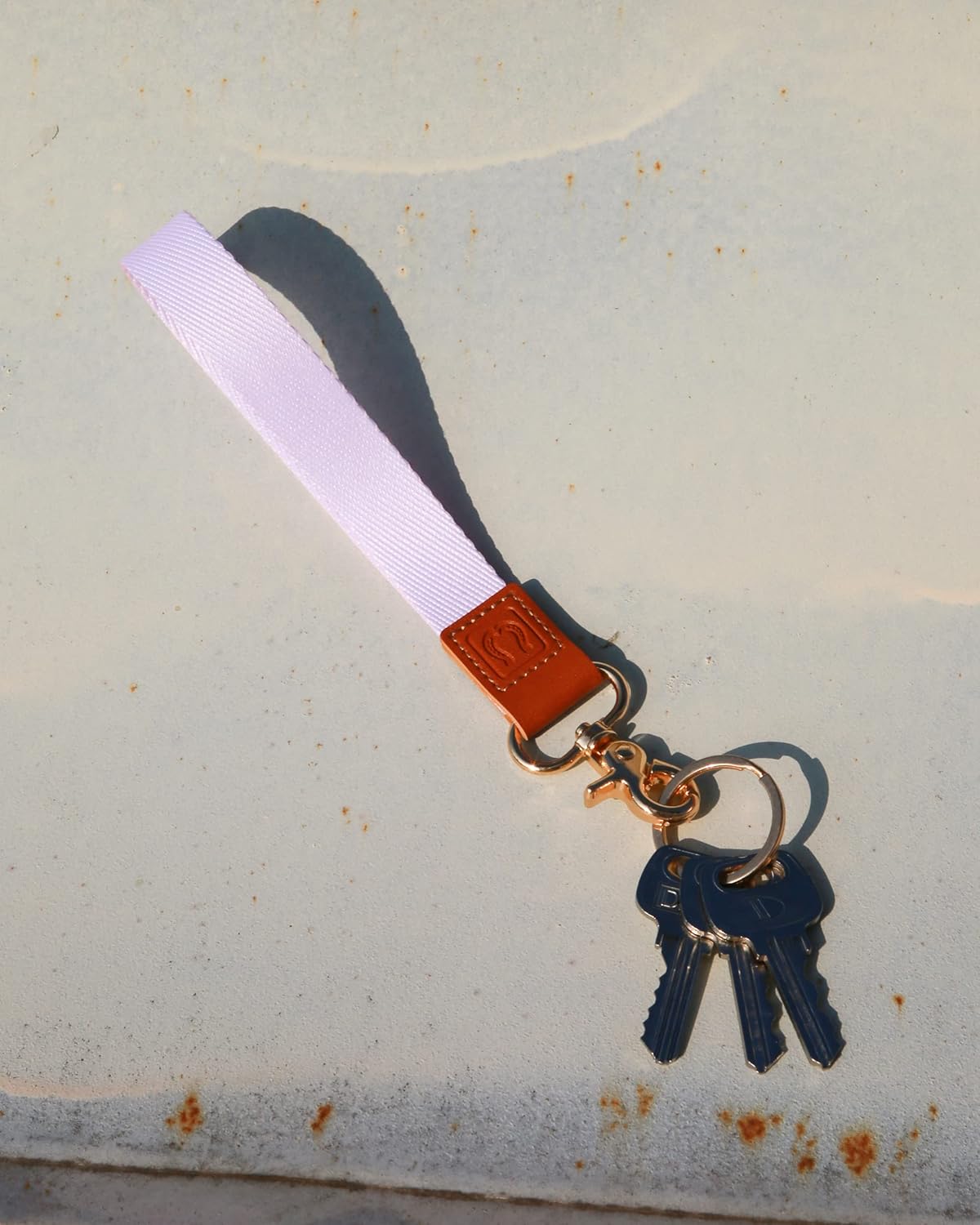 Cordón de muñeca para llaves, correa de pulsera, soporte para llavero, bonito llavero de identificación, tarjetero