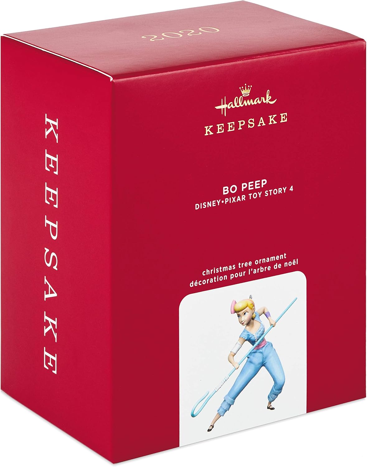 Adorno de Navidad 2020, DisneyPixar Toy Story 4 Bo Peep (1599QXD6491)