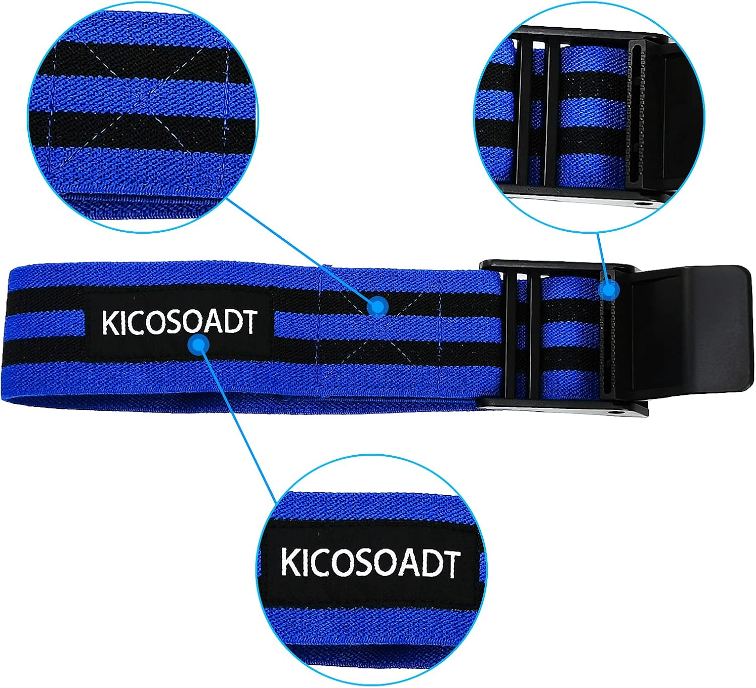 Bandas de glúteos, bandas de restricción de flujo sanguíneo para mujeres, glúteos y construcción de cadera, equipo de entrenamiento de glúteos para