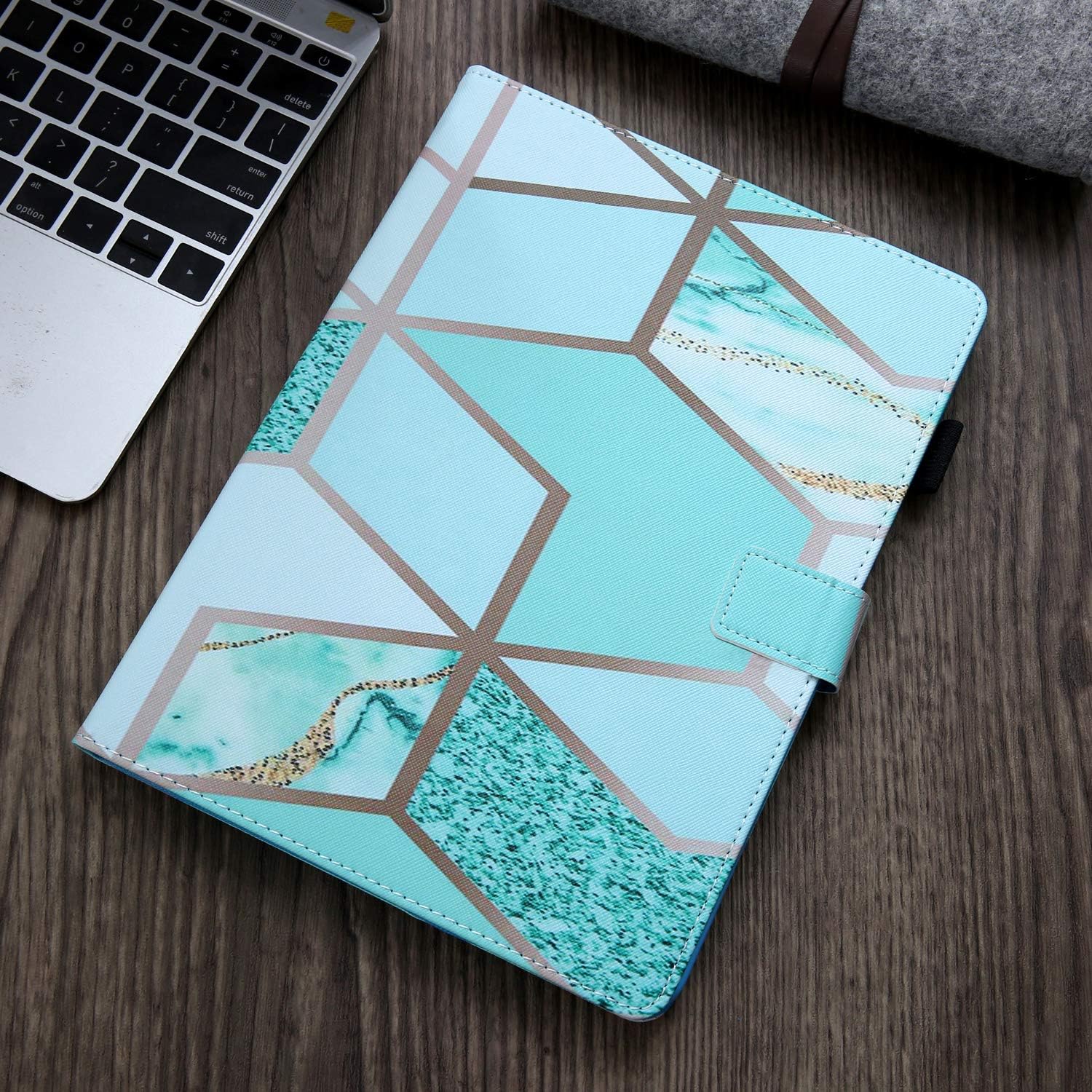 Funda para Samsung Galaxy Tab A 7.0 pulgadas Tablet 2016 Modelo (SM-T280T285) con soporte para lápiz ranuras para tarjetas, Slim PU cuero folio Flip