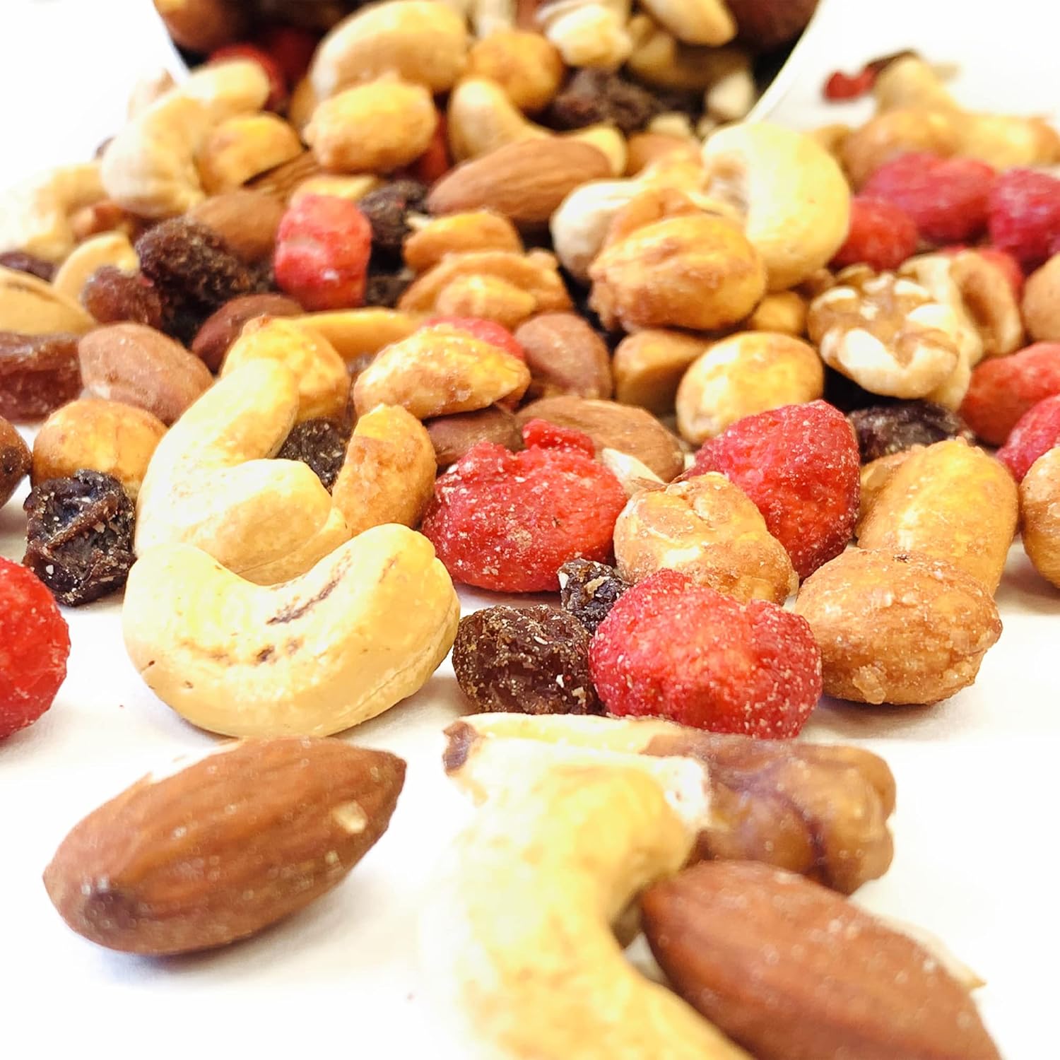 NY SPICE SHOP Super Energy Trail Mix con frutos secos mixtos  Snacks saludables de frutas secas para adultos y niños  Paquetes de bocadillos de