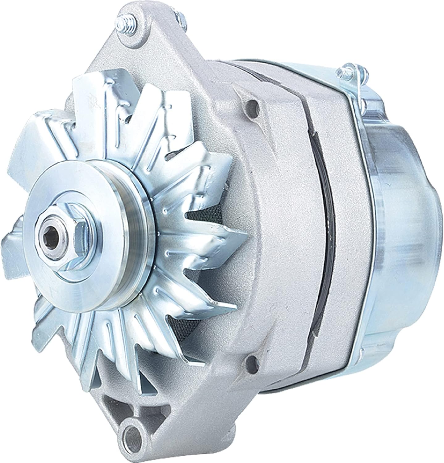 Total Power Parts Alternador 400-12483 Compatible conReemplazo para 105 AMP Delco Marine Mercruiser 1-Wire