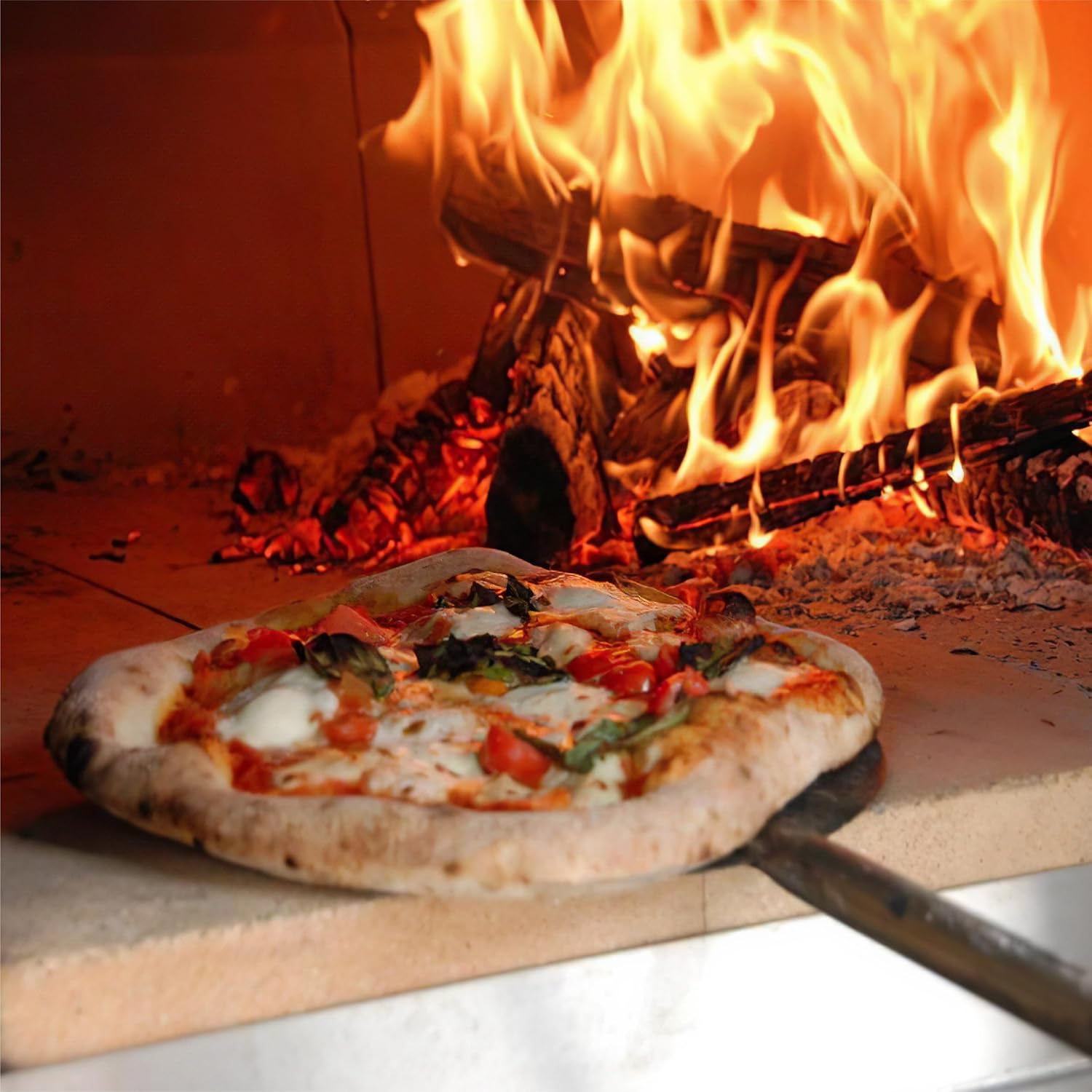 EASYGO PRODUCTS Wood-12 Stix Horno de madera de 12 pulgadas, 100% roble seco al horno para cocinar pizza, asar a la parrilla, ahumar y barbacoa en